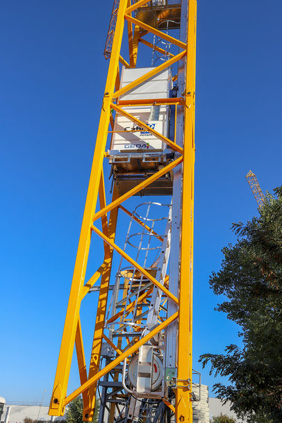 Reliable and convenient: Potain customers share feedback on new Cab-IN internal mast elevator